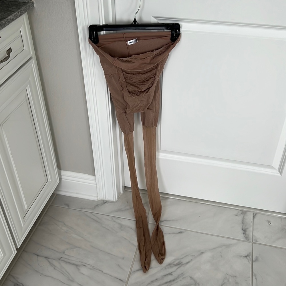 Spanx Maternity support hosiery. Size D.